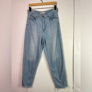 Levi’s Highloose Taper Light Wash Jeans